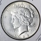 New Listing1928 Peace Silver Dollar AU E364 YNMZ
