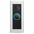 New ListingRing Doorbell PRO 2 Video Doorbell w/ 3D Motion Detection - Satin Nickel NEW