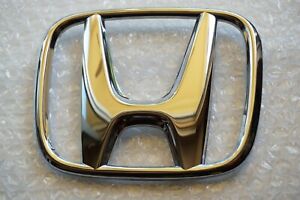 08-17 Honda Accord Emblem 09-11 Civic Front Grille 15-17 FiT H 10-11 CRV Logo (For: Honda)