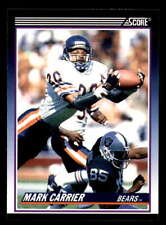 1990 Score Supplemental Rookies and Traded Football Team Set - CHICAGO BEARS