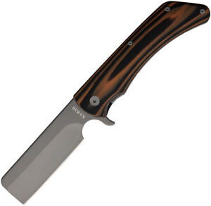 Ka-Bar Mark 98-R Linerlock Black/Brown G10 Folding Sheepsfoot Pocket Knife 3067