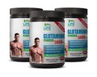 pre workout - Glutamine Powder 5000mg 180 Servings - bcaa supplement 3B