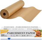 Parchment Paper Roll for Baking 15 in X 242 Ft 300 Sq.Ft Non-Stick Paper Sheets