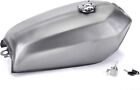 Universal Motorcycle  Fuel Gas Tank 9L  2.4Gallon unpainted Cafe Racer For CG125