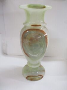 Vintage 14.5” Onyx Marble Stone Vase 16lb 13oz