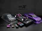 BMR-X PRO Purple ARR Version 1:24 Rwd Rc Drift Car Equipped New Top Electronics(