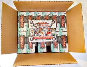 2020 Panini Contenders Football Hobby Box Fresh From Factory Sealed Case