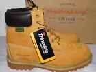NEW MENS SIZE 11 WHEAT WEATHERPROOF VINTAGE FRANK - WPX LEATHER WORK BOOTS