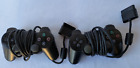 OEM Official PS2 Playstation Dualshock 2 Controller Parts Repair Lot of 2