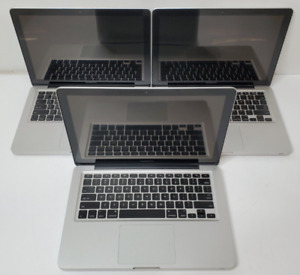 Lot of 3 MacBook Pro Mid 2012 Intel Core i5-3210M 2.50GHz 4GB RAM 500GB HDD