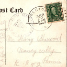 Benton Pennsylvania Postmark to Muncy Valley Henry Sherwood 1908 RN