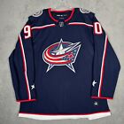 Columbus Blue Jackets Jersey Adult Size 50 Adidas Elvis Merzlikins Hockey NHL