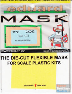 EDUCX062 1:72 Eduard Mask - C-46 (WIL kit) #CX062