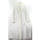 Past Times Nightdress Gown Robe 100% Cotton Vintage Victorian Style Lace White