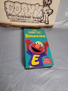 Sesame Street Elmocize VHS