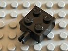 LEGO Black Brick 2 x 2 with Pin and No Axle Hole 4730 / Set 6984 6959 6954 8880