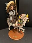 Ashton Drake Gallery Porcelain Dolls Four Seasons Carousel Collection w Horse