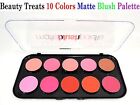 Beauty Treats Matte Blush Palette *Highly Pigmented 10 Colors Matte Blusher*