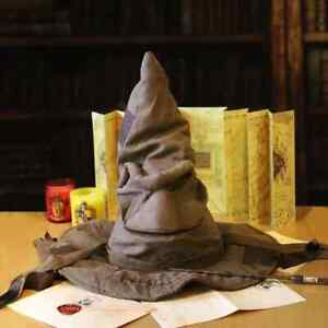 Sorting Hat Deluxe Harry Potter Hat Talking Cosplay Witch Wizard Adult