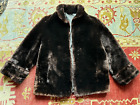 VTG Beaver? Fur Coat Vintage Women’s Dark Brown Medium-Large? Custom Made in USA