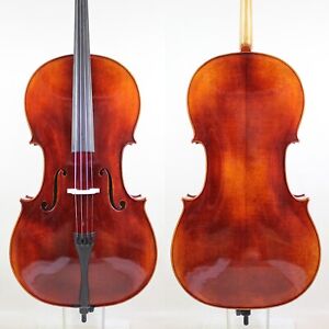 Copy Stradivari Cello 4/4 Old spruce German Antique! #7985