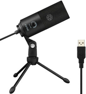 2152 FIFINE USB Condenser Microphone K669B cardioid studio audio stream chat