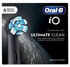 Oral-B io Series Ultimate Clean 6 Replacement Brush Heads White/Black Sealed Box