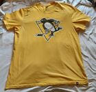 Pittsburgh Penguins Mens XL T Shirt 47 Brand Yellow Gold