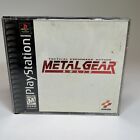 Metal Gear Solid PS1 (Sony PlayStation 1) Black Label CIB Complete Manual Tested