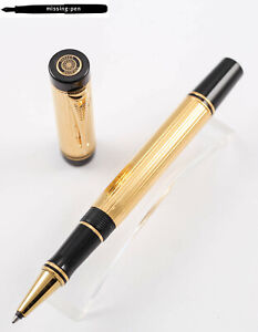 Parker Duofold International Rollerball in Gold / goldplated (2)