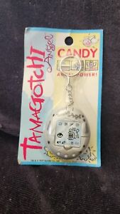 Vintage 90's 1997 Bandai Tamagotchi Angel Candy Key Chain Virtual Pet NEW!