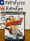 Burnout 3: Takedown (Sony PlayStation 2, 2004) PS2 Black Label No Manual
