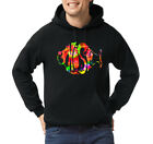 Phish Tie Dye Logo Black Hoodie Sweatshirt (Size S - 2XL)
