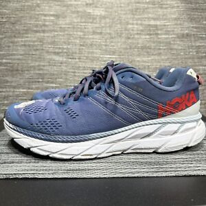 Hoka One One Clifton 6 Mens Size 12 1102872-EBPA Blue Running Shoes