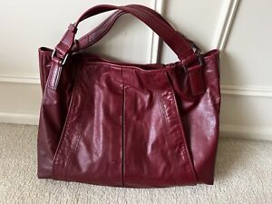 Kenneth Cole New York Leather Tote Shoulder Bag Pre-owned