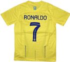 2023/24 Al Nassr Home Jersey #7 Ronaldo Large Player Issue Nike NEW Soccer Home