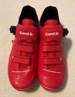 SANTIC ROADWAY CYCLING ROAD SHOES- Red 43 / 9.5- NEW