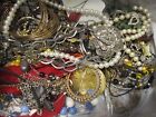 Huge10 lbs. + vintage + Modern jewelry lot  Craft pieces, Harvest and wearable