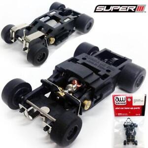 NEW Auto World Super III Complete Chassis HO Scale Slot Car PSCS3-029