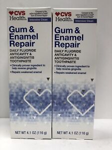 2 Pack CVS Health Gum & Health Enamel Repair  Toothpaste 4.1 OZ