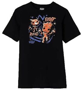 Funko POP! MCC GUARDIANS OF THE GALAXY VOL 3 Rocket & Groot Tee T-Shirt
