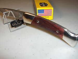 BUCK KNIFE - PRINCE LOCKBACK - #503RWS - ROSEWOOD HANDLES - 3 3/8