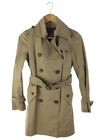 BURBERRY BLACK LABEL Trench Coat Beige Cotton Japan Men Size 38/M Used STAIN