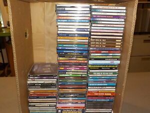 Huge Lot of 100 Compilation Music CD's in Cases w/ All Genres Rare Titles O63