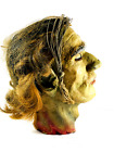 Antique Head of John the Baptist Sideshow Circus Carnival Gaff  w/ Box folk art
