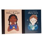 Little People, BIG DREAMS Books Lot of 2 Marie Curie Wilma Rudolph Hardcover