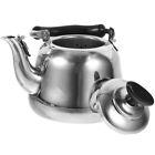 1PC Tea Kettle Stovetop Vintage Stainless Steel Small Size Flat Stainless Steel