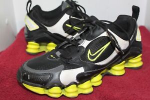 Womens Nike Shox TL Nova Black Lemon Venom Neon Running Shoes AT8046-003 Sz 7.5