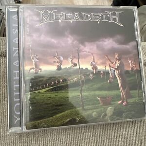 Megadeth Youthanasia CD Album Capitol Records 1994  12 Tracks Dave Mustaine