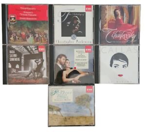 Lot of 7 CDs EMI & EMI Classics Dvorak Tschaikowsky The Rodrigo Edition USED
